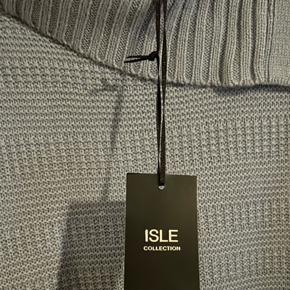 Baby Blue Turtle Neck Sweater - Picture 4 of 6